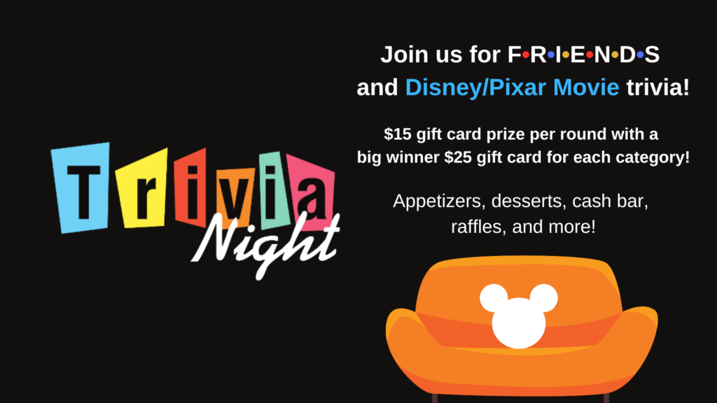 Disney Pixar Trivia Night at Spare Time Texas